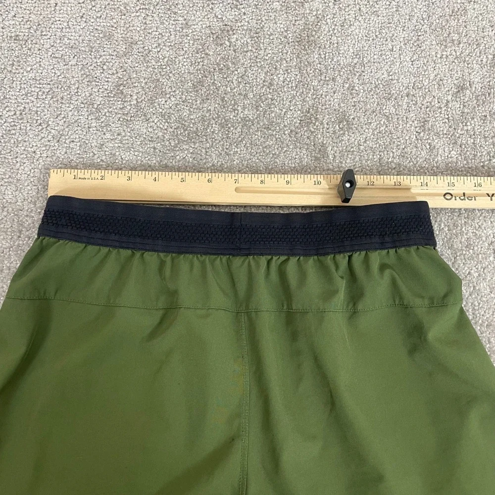 Fabletics Shorts Mens Small Fundamental Olive Green Athletic Training